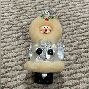 Vintage Snow Woman Christmas Ornaments